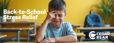 Back-to-School Stress Relief:  Natural Support for Moms, Dads, and Kids