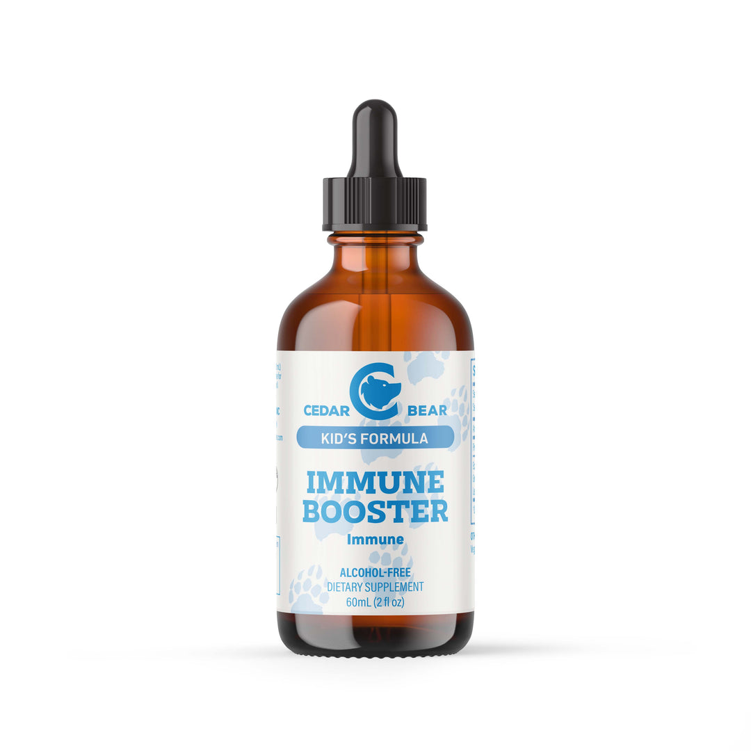Immune Booster for Kids | Alcohol-Free Herbal Extract | Cedar Bear