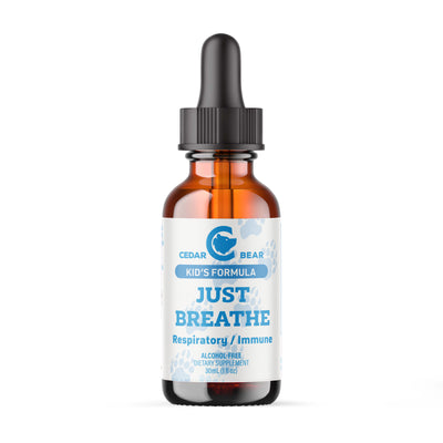 Just Breathe – Alcohol-Free Herbal Respiratory Support for Kids