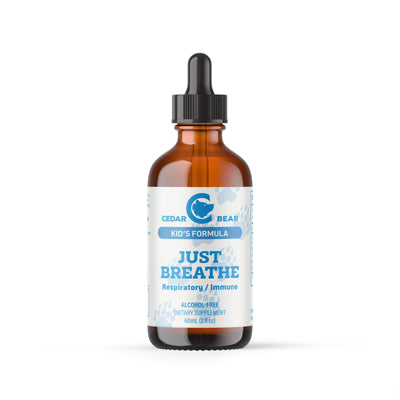 Just Breathe – Alcohol-Free Herbal Respiratory Support for Kids