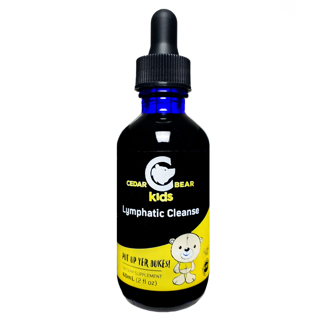 Lymphatic Cleanse Kids Formula Herbal Supplements Cedar Bear